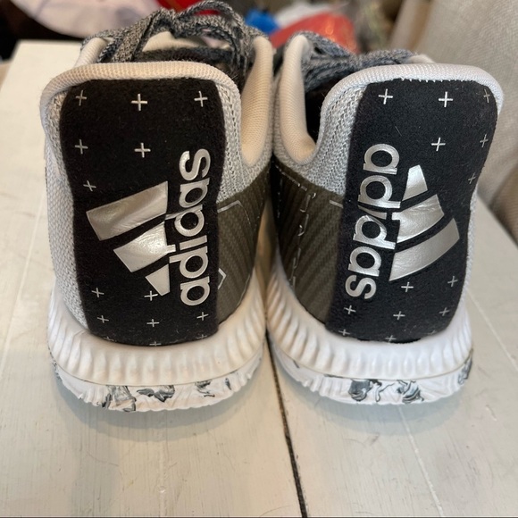 Adidas James Harden Basketball Shoes Gray Black White Mens Size 6.5 - Picture 11 of 16